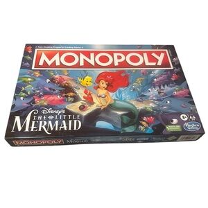 NEW SEALED Monopoly: Disney's Little Mermaid Edition